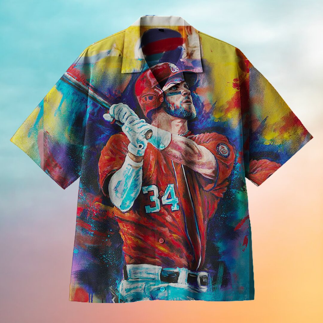 Baseball Hawaiian Shirt | Unisex | Adult | Hw6630