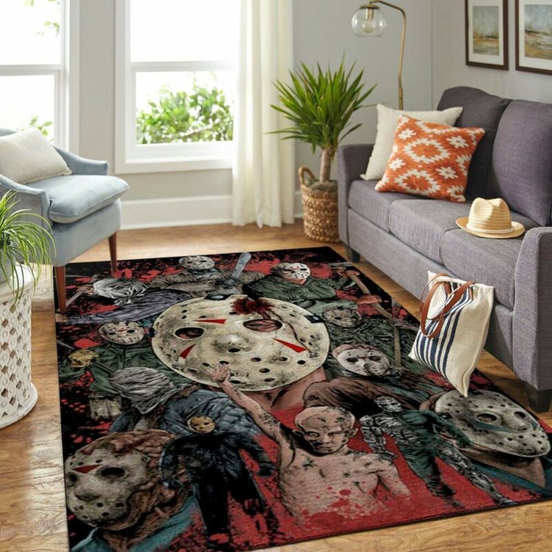 Jason Voorhees 190905 Halloween Special Area Rug Ofd Area Rug Living Room Carpet Rug Regtangle Carpet Floor Decor Home Decor – Snundi