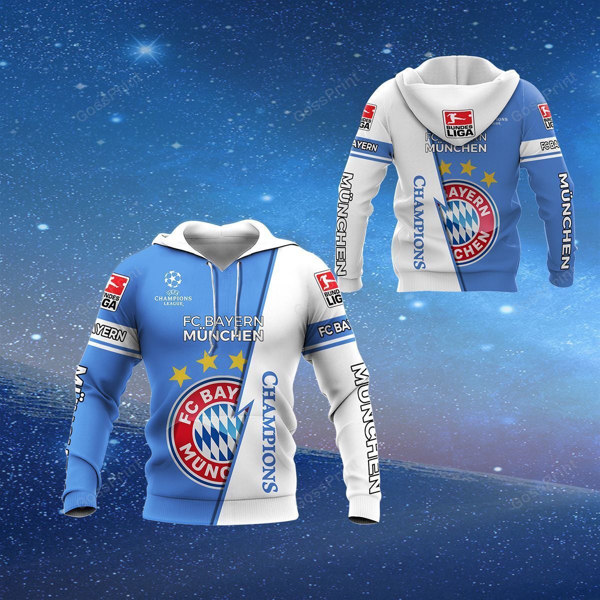 3D All Over Printed Bayern Muchen Shirts Ver 49