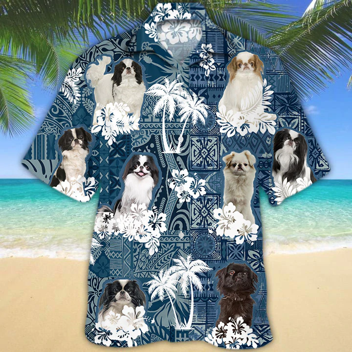 Japanese Chin Hawaii Shirt Ha51970