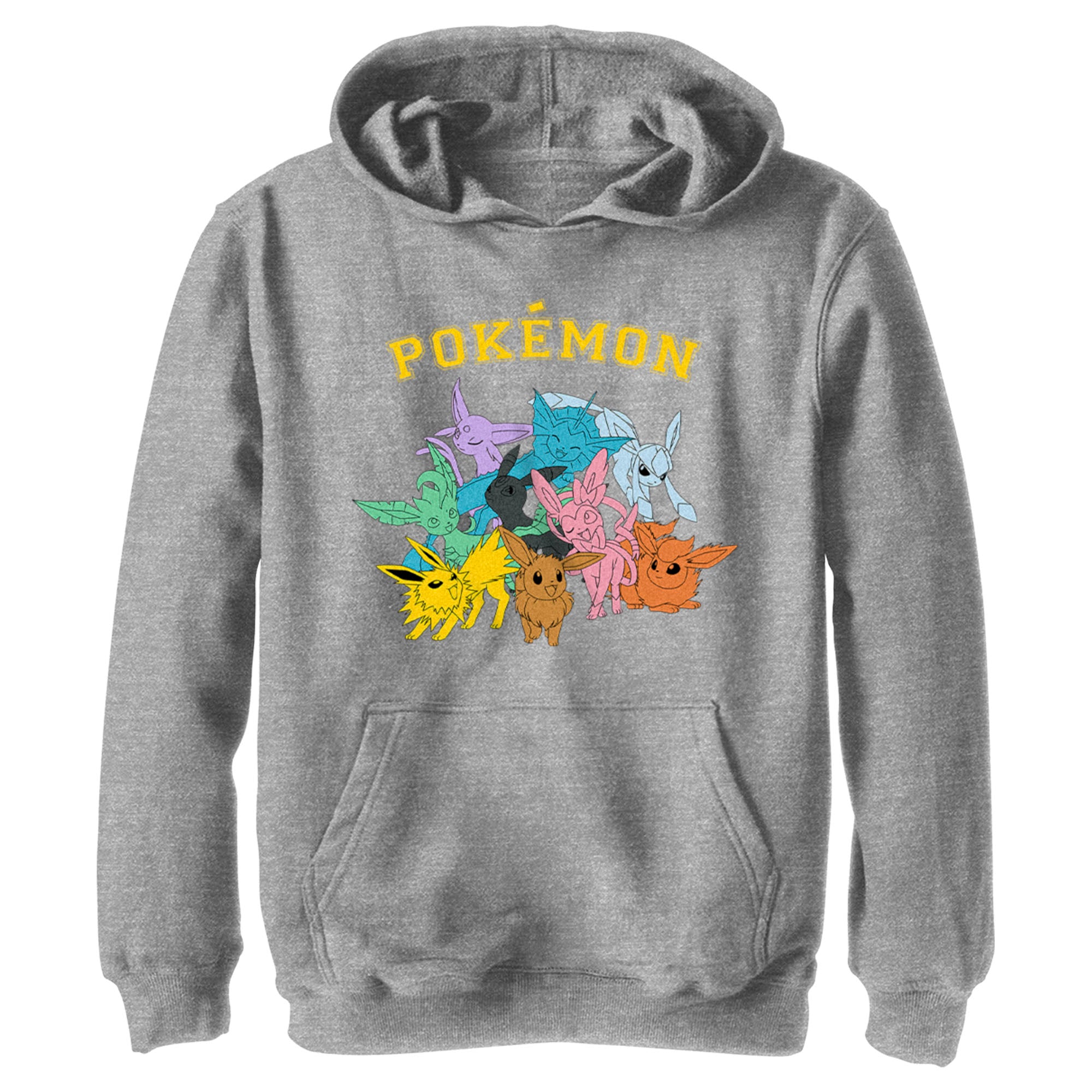 Boy’S Pokemon Eeveelutions Pull Over Hoodie