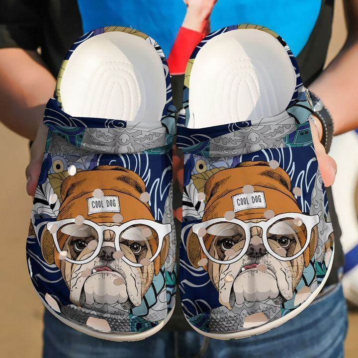 Bulldog Cool Dog Classic Clogs Shoes