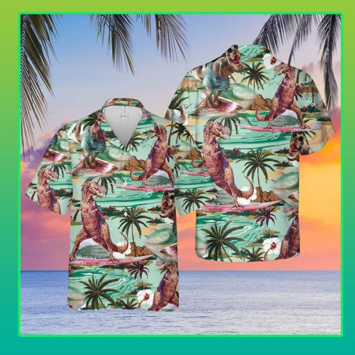 Dinosaur Hawaii Shirt For Men Women Adult Ha28668