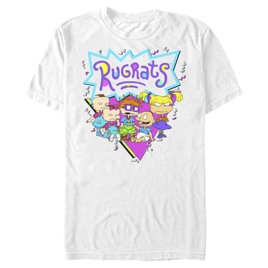 Rugrats Men’s Pop Vibe Logo  T Shirt