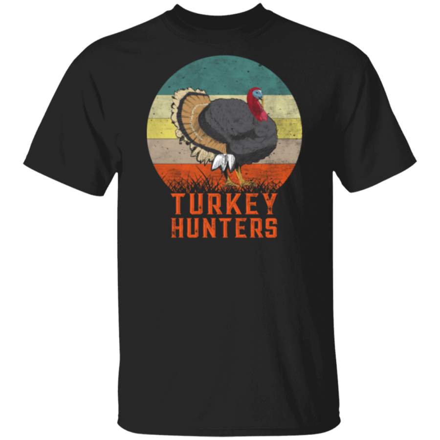 Vintage Look Hunting Turkey T Shirt For Hunters