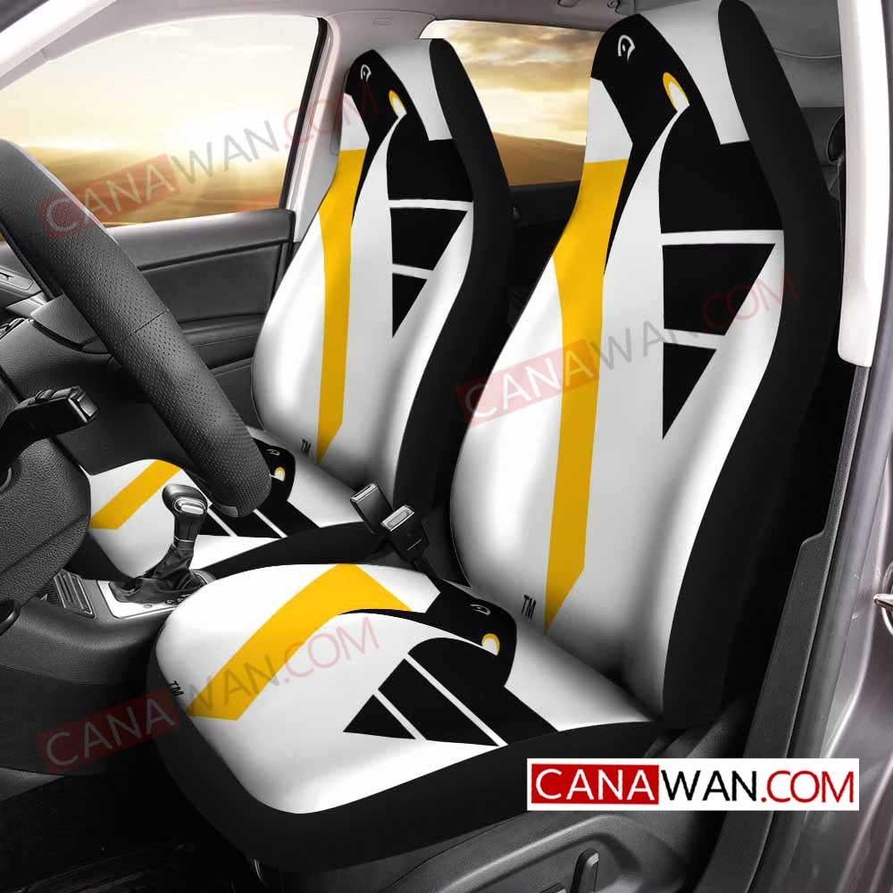 Pittsburgh Penguins Style081 3D Customized Personalized Car Seat Cover