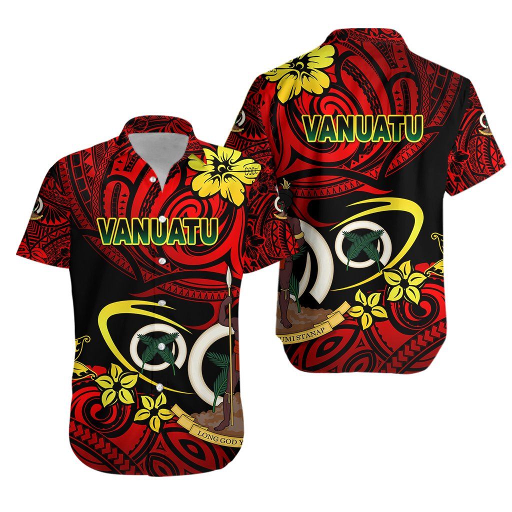 Vanuatu Rugby Hawaiian Shirt Fashion Style K8