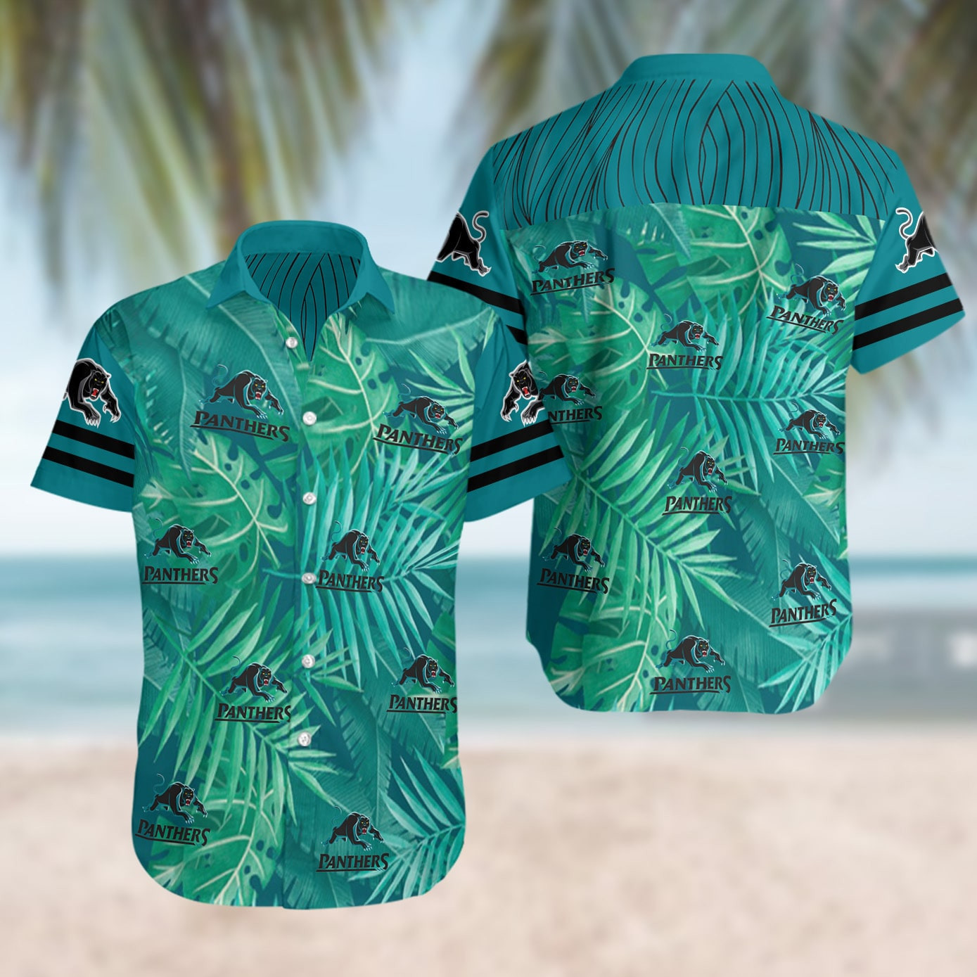 Penrith Panthers All Over Print Summer Short Sleeve Hawaii Beach Shirt Ha69604