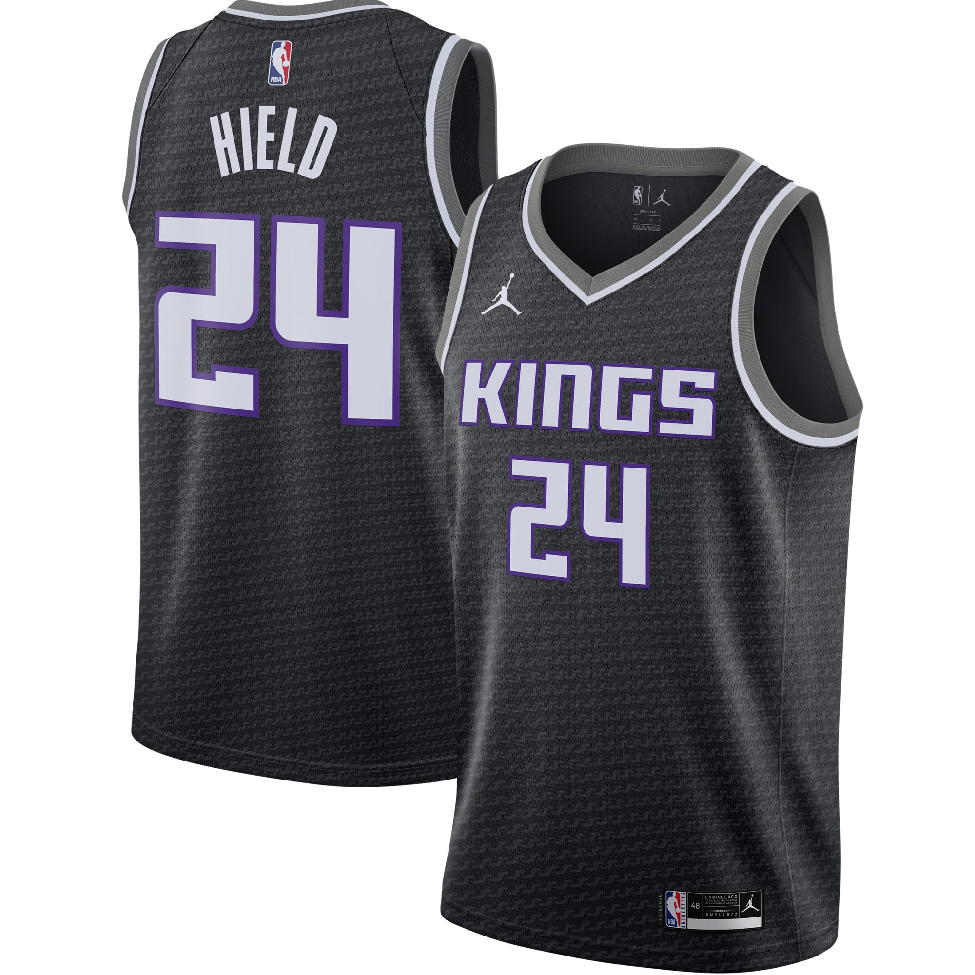 Buddy Hield Sacramento Kings Jordan Brand 2020/21 Swingman Jersey – Statement Edition – Black NBA