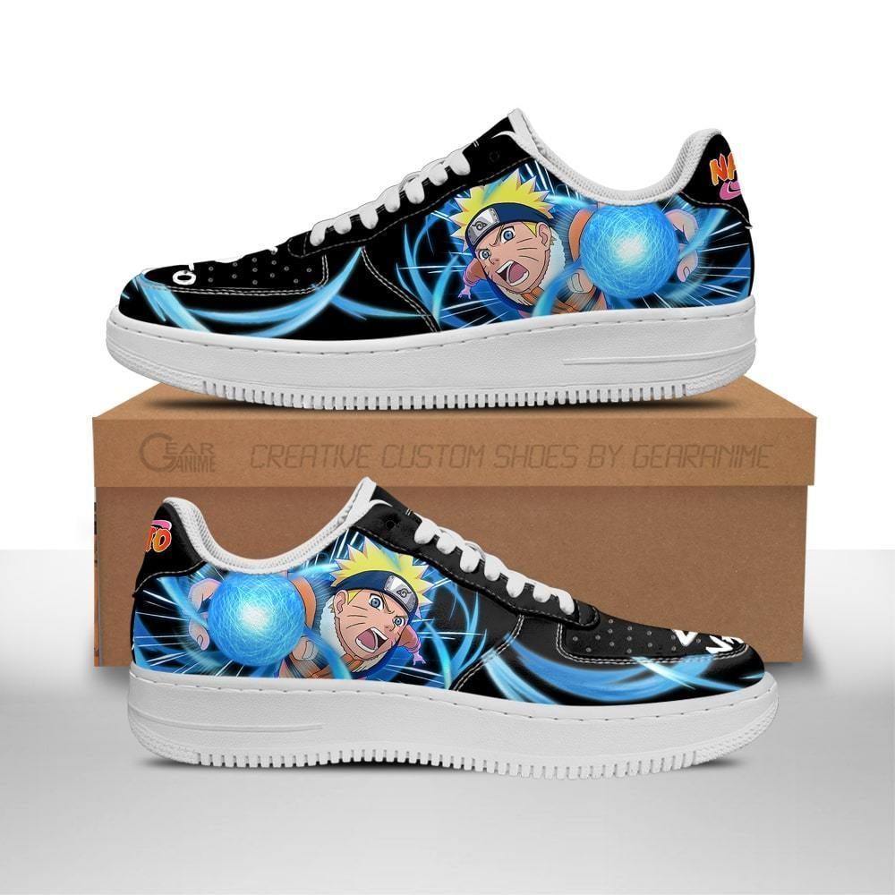 Naruto Air Shoes Custom Skill Shoes Naruto Anime Shoes Leather Shirttrend