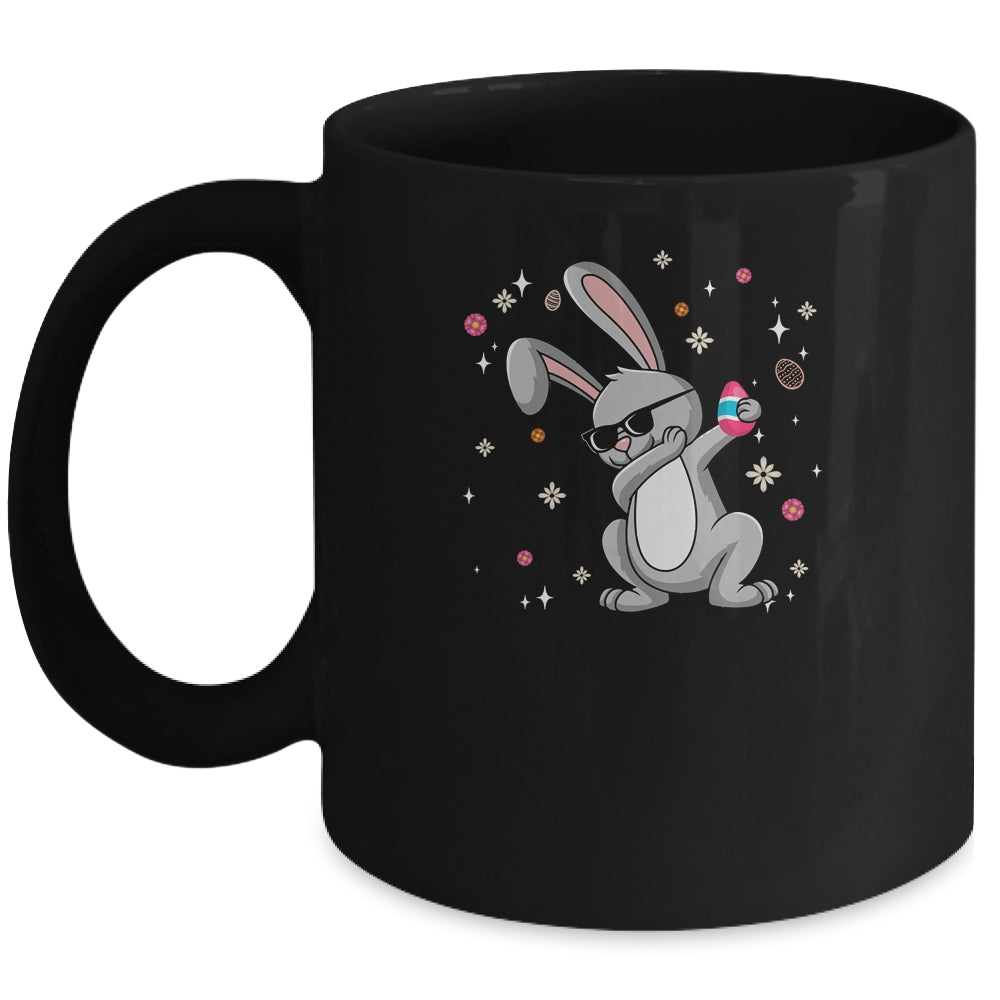 Dabbing Rabbit Easter Day Eggs Dab Boys Girls Kid Bunny Mug