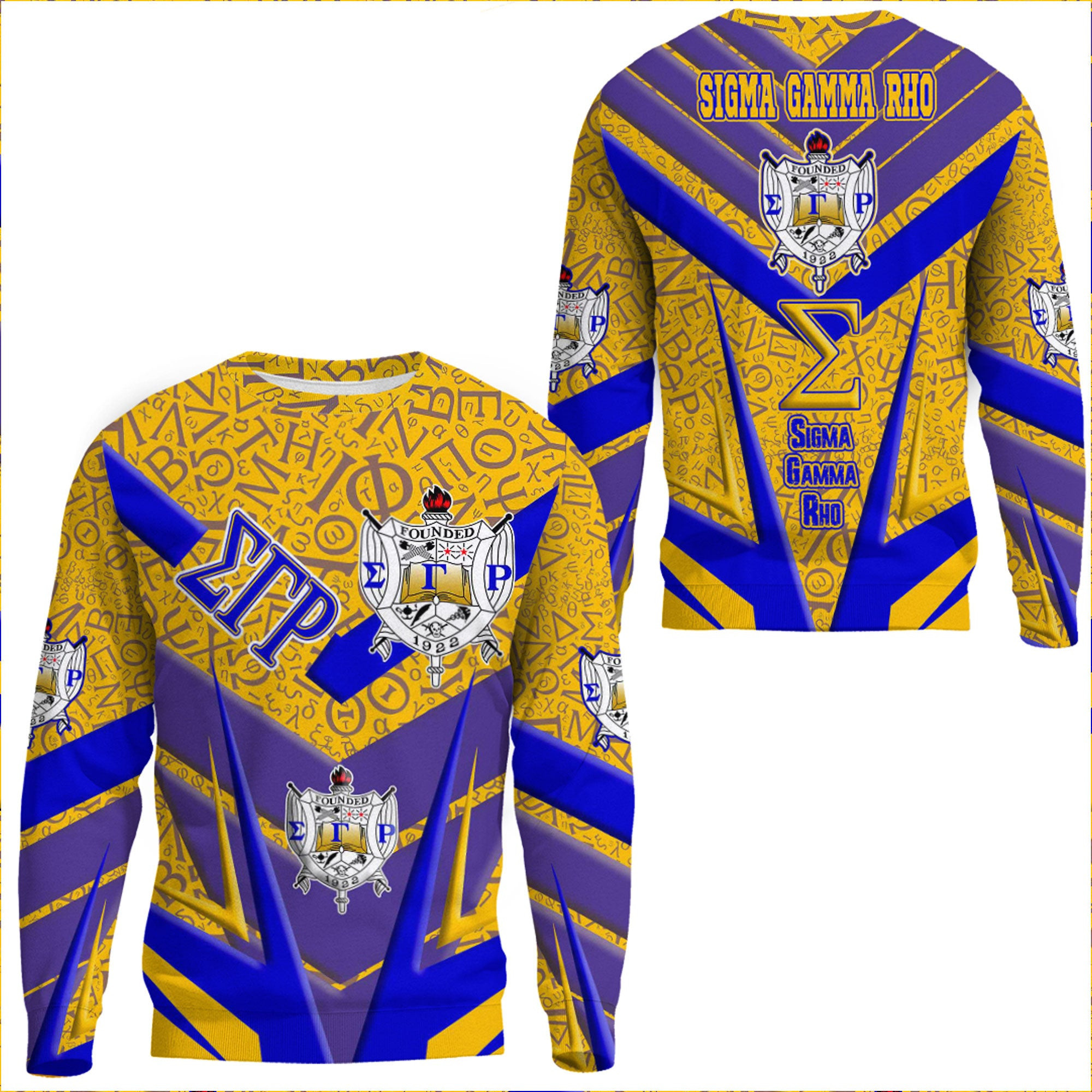 Africa Zone Clothing – Sigma Gamma Rho Sporty Style Sweatshirts A35