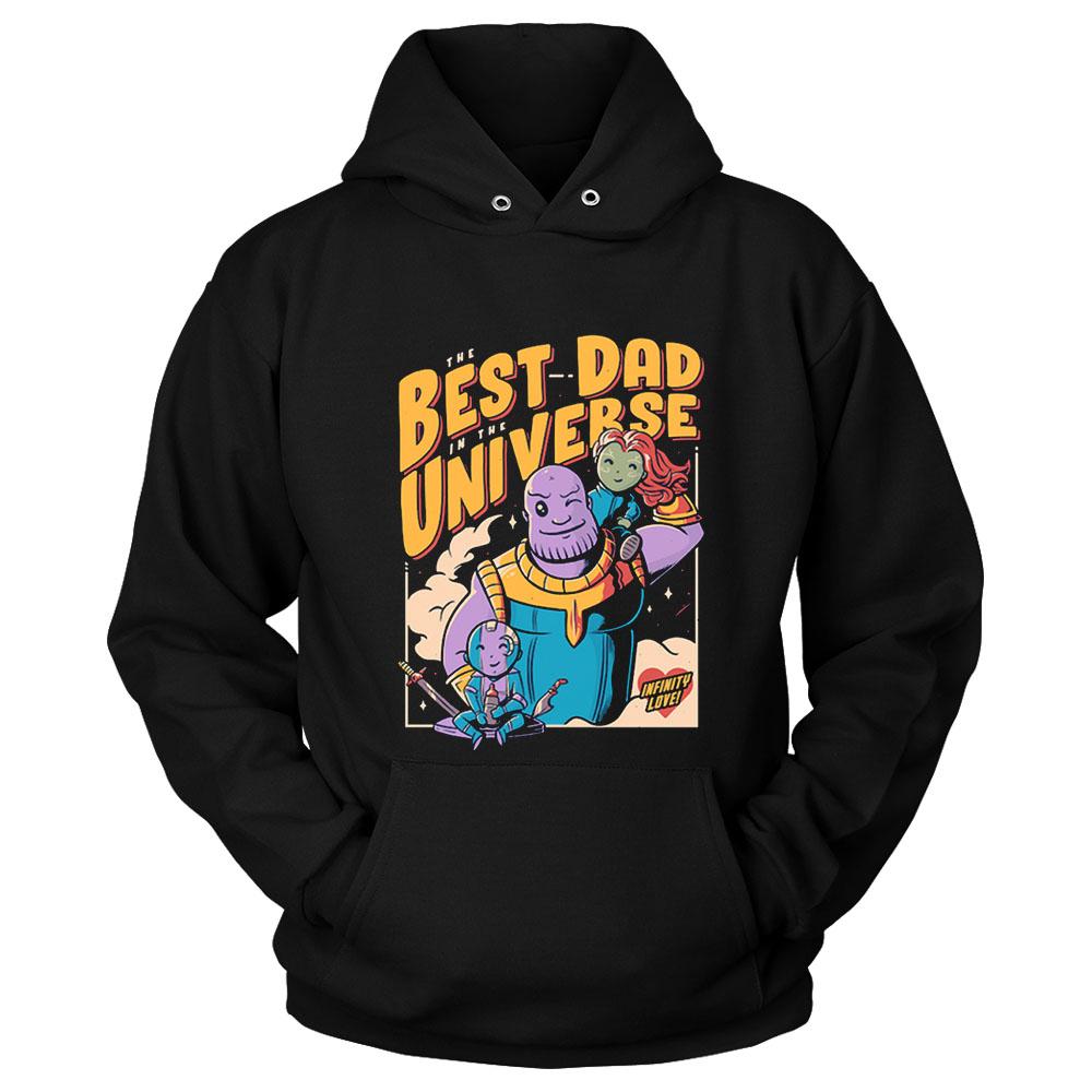 The Best Dad In The Universe Unisex Hoodie