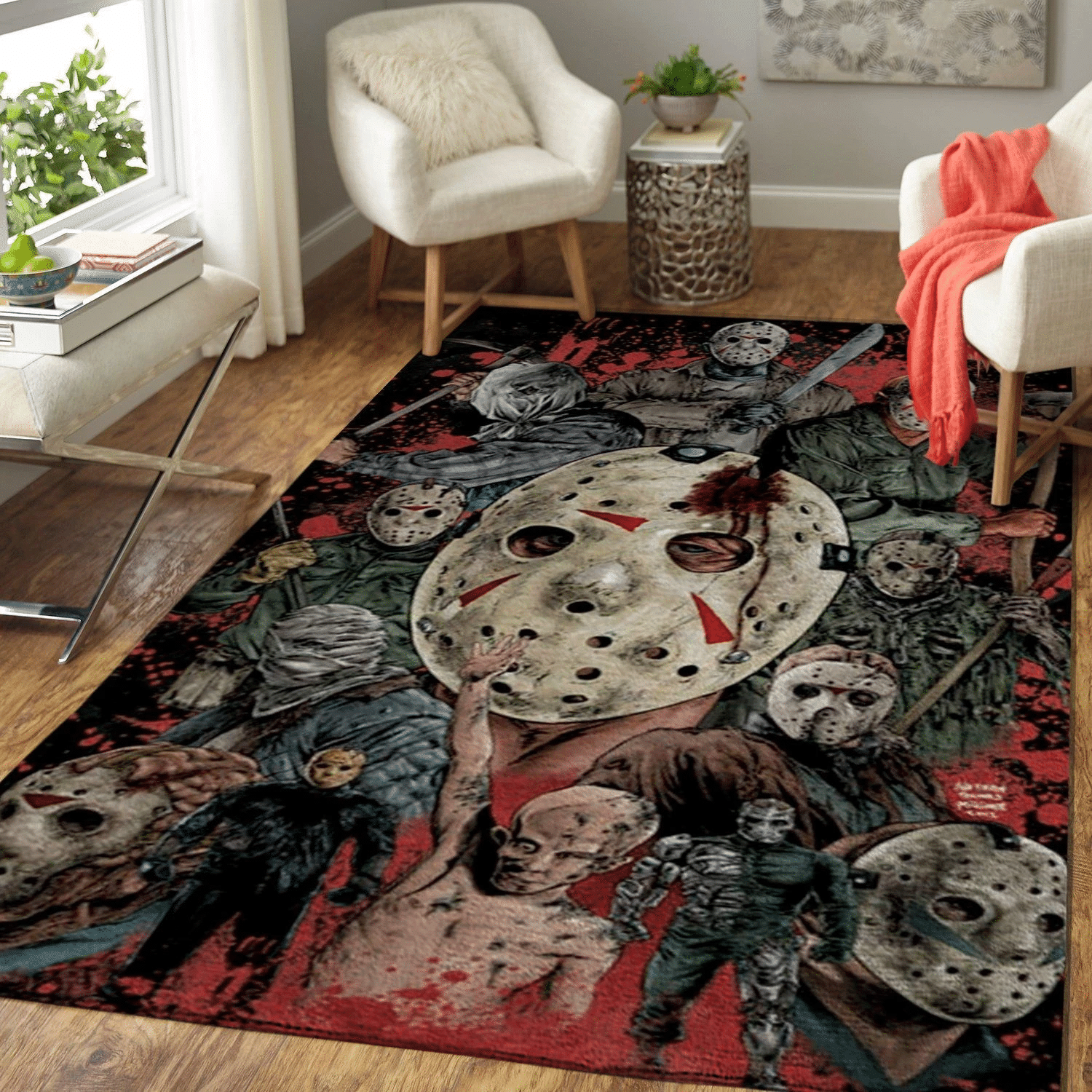 Halloween – Friday The 13th – Blood – Area Rug – MM3008