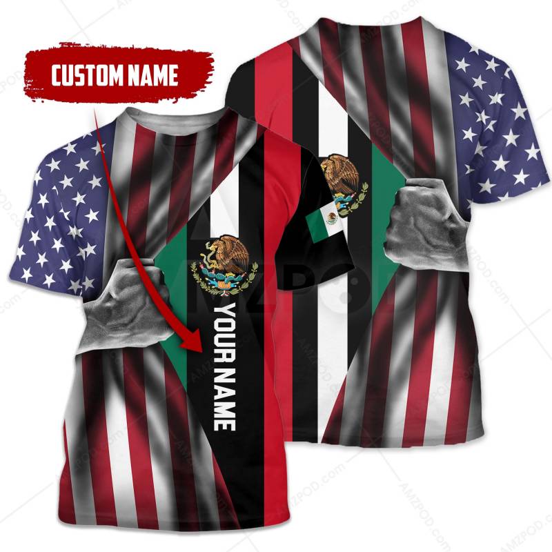 American Home With Mexican Blood  All Over Printed Shirts MX61