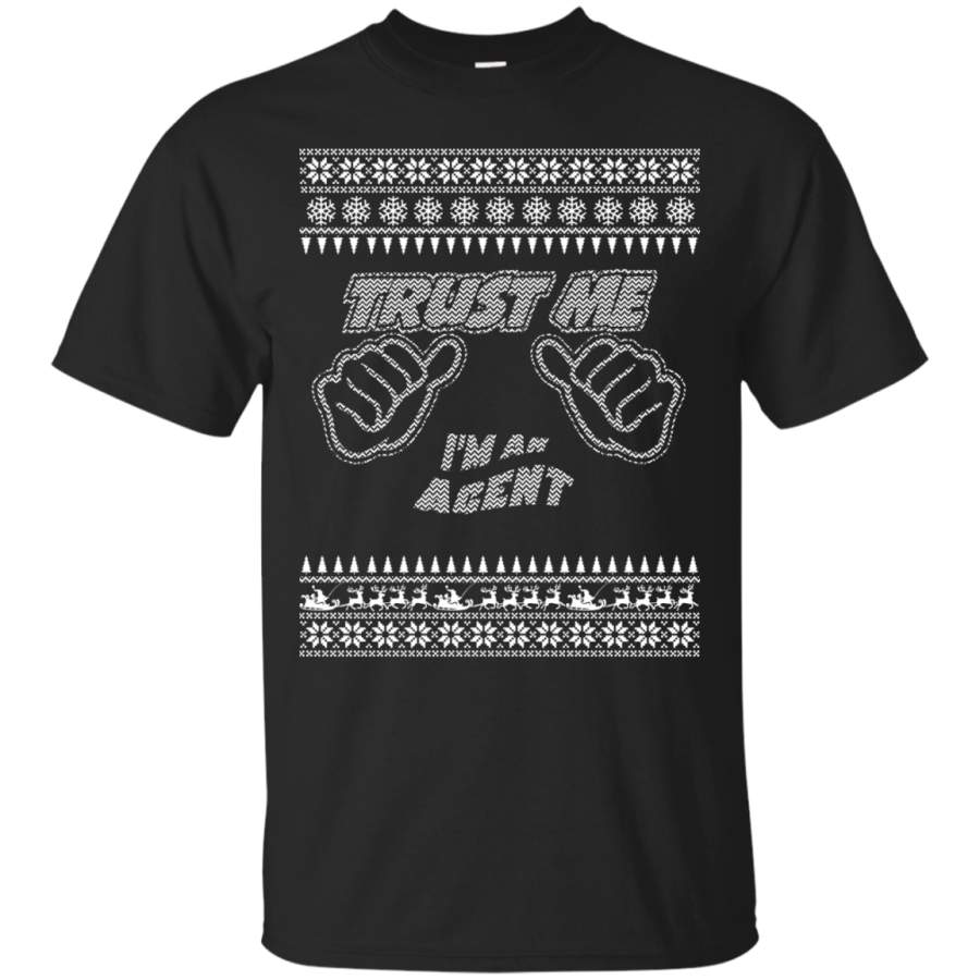 AGENT – Trust Me Im An Agent  Merry Christmas T Shirt & Hoodie