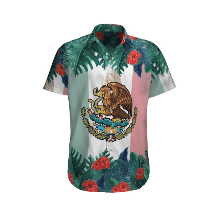 Mexico Tropical Flower Hawaii Shirt For Men Women Ha33085