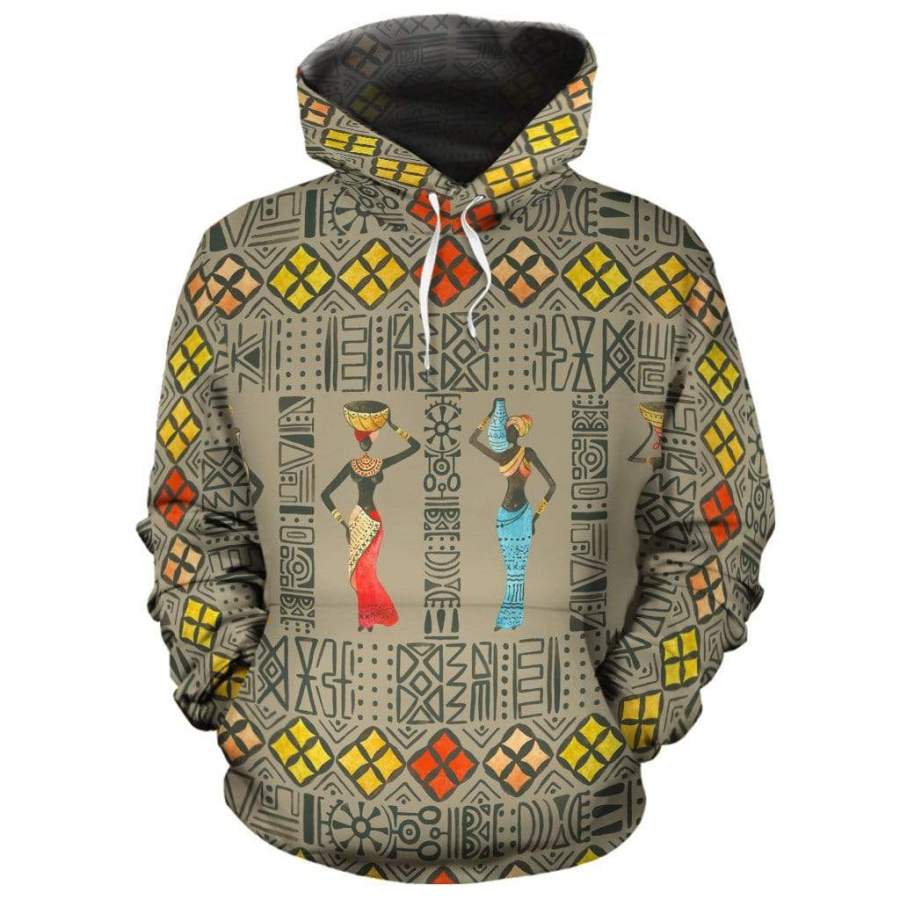 Woman Mudcloth All-over Hoodie