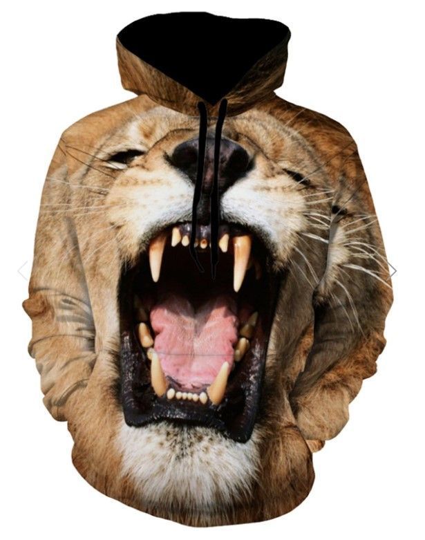 Tiger Unisex 3D Hoodie All Over Print