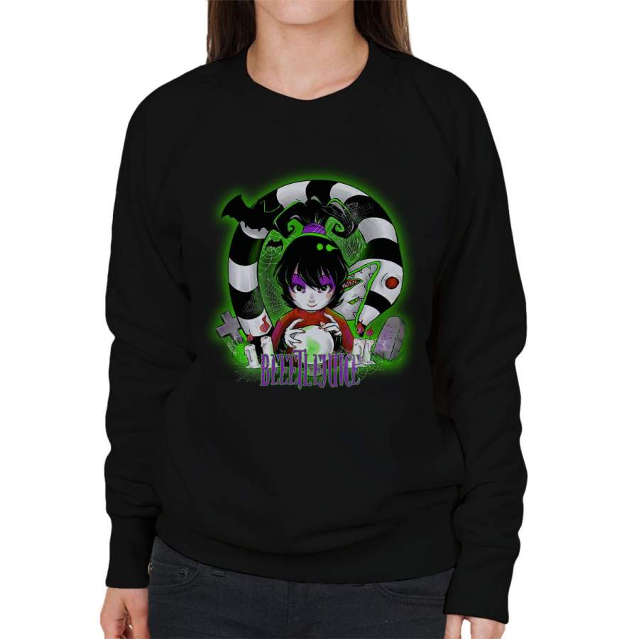 Beetlejuice Snake Women’s Sweatshirt