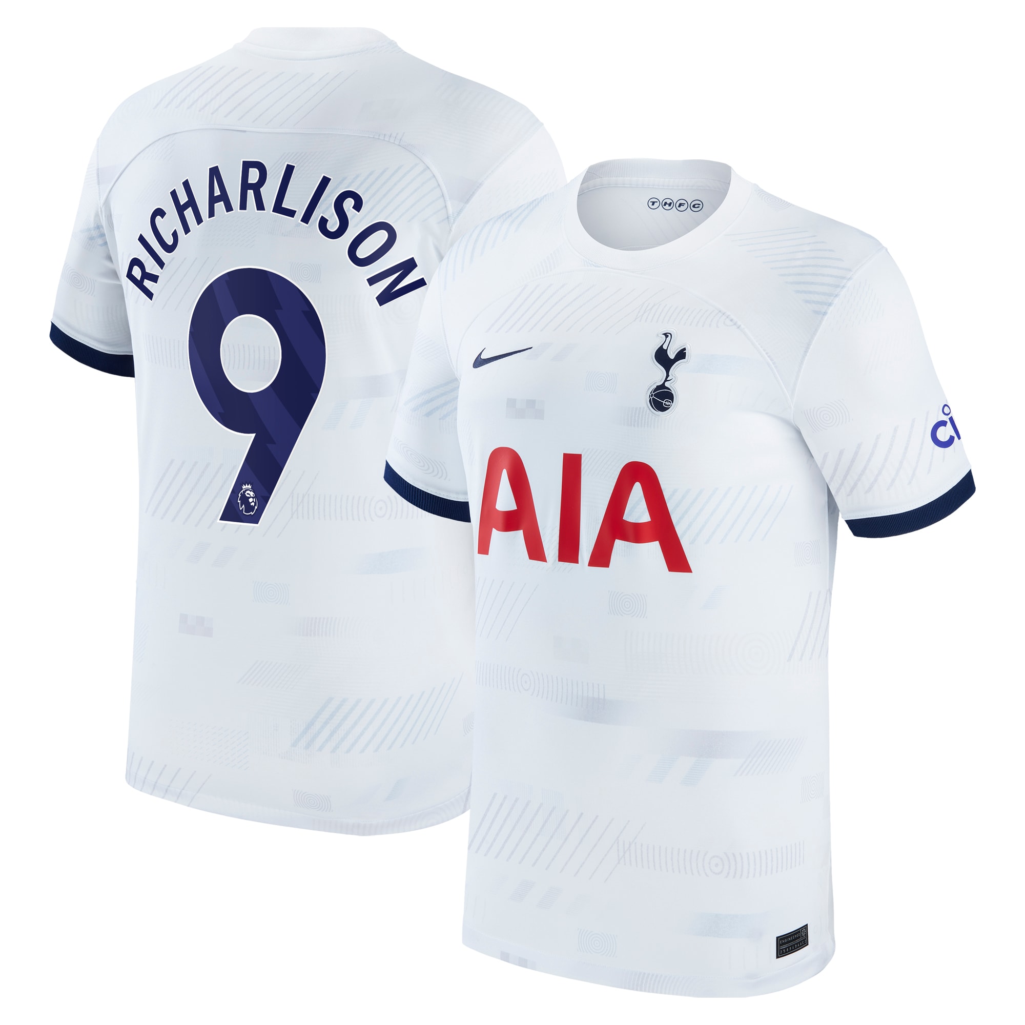 Richarlison Tottenham Hotspur Home 2023/24 Replica Player Jersey – White