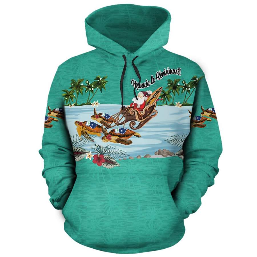 Samoa Hoodie Pullover Turtle Christmas A18 – 3D Hoodies