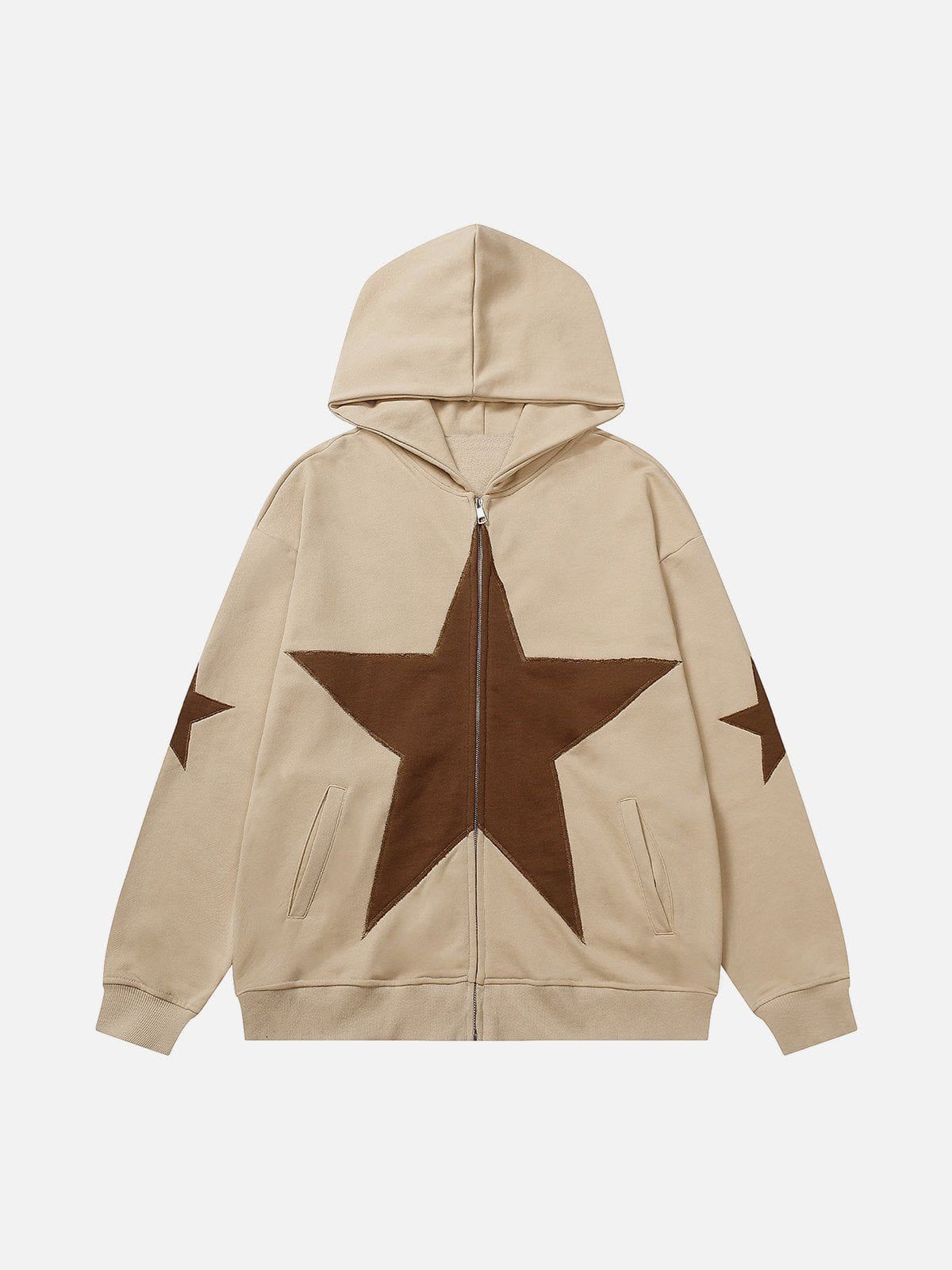 Talishko™ – Star Graphic Print Hoodie