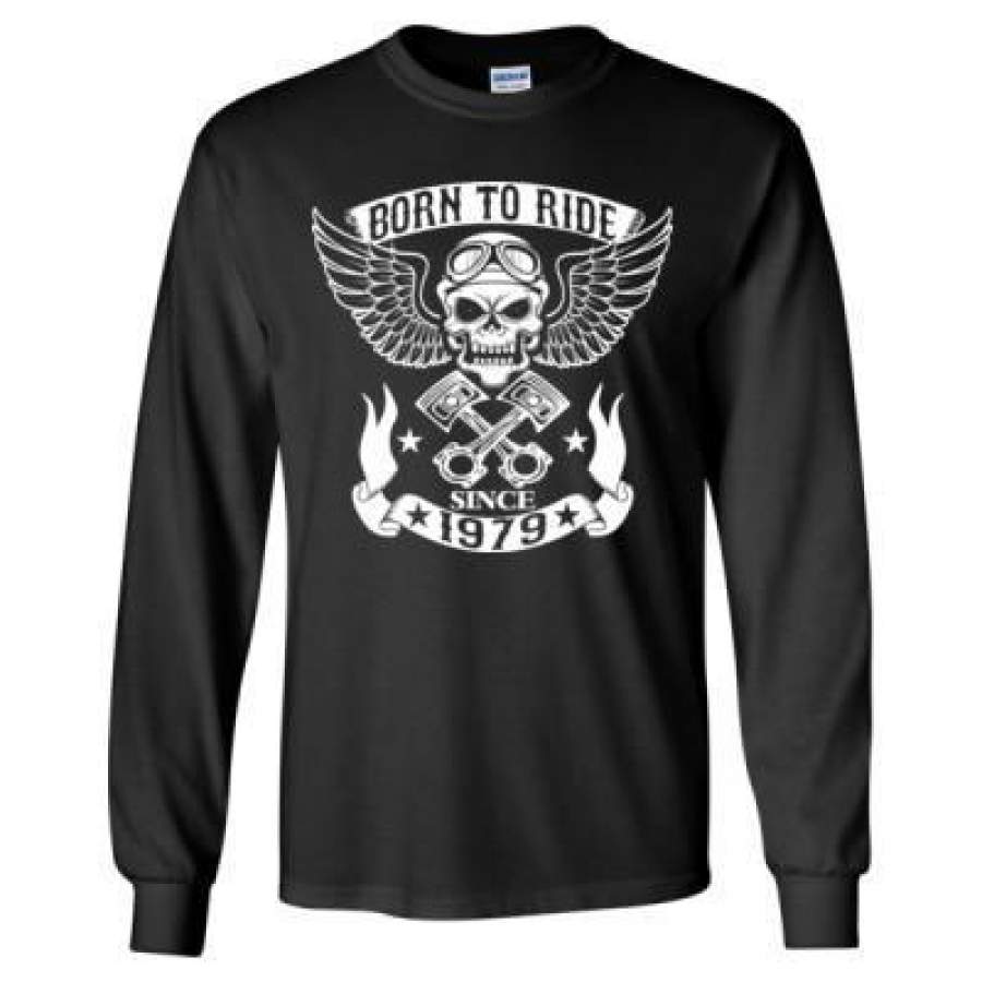 AGR Born To Ride Since 1979 – Long Sleeve T-Shirt