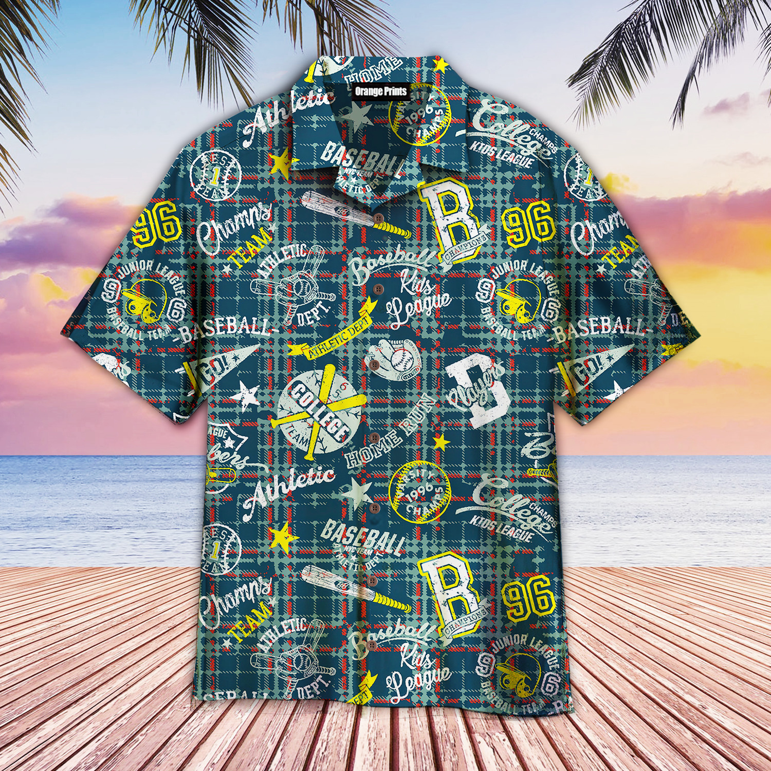 Baseball League Team Hawaii Shirt For Men Women Ha110622