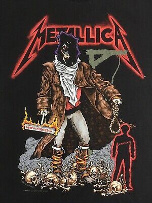 Vintage Metallica Unforgiven Shirt   1994 Pushead Executioner 90s 5611