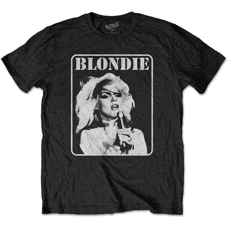 Blondie – Presente Poster Image – Black t-shirt