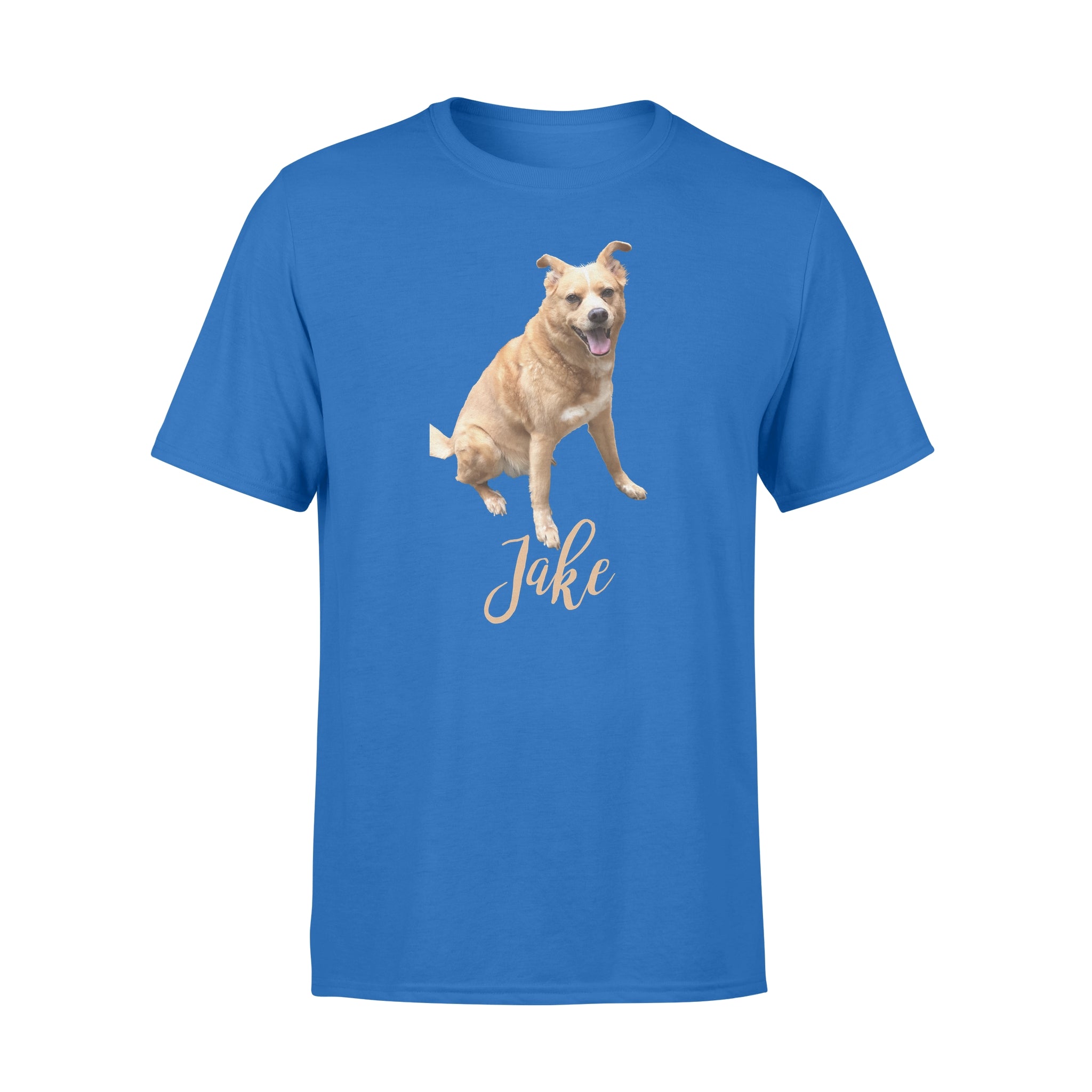 Jake – Custom Illustrated Pet Personalized – T- Shirt