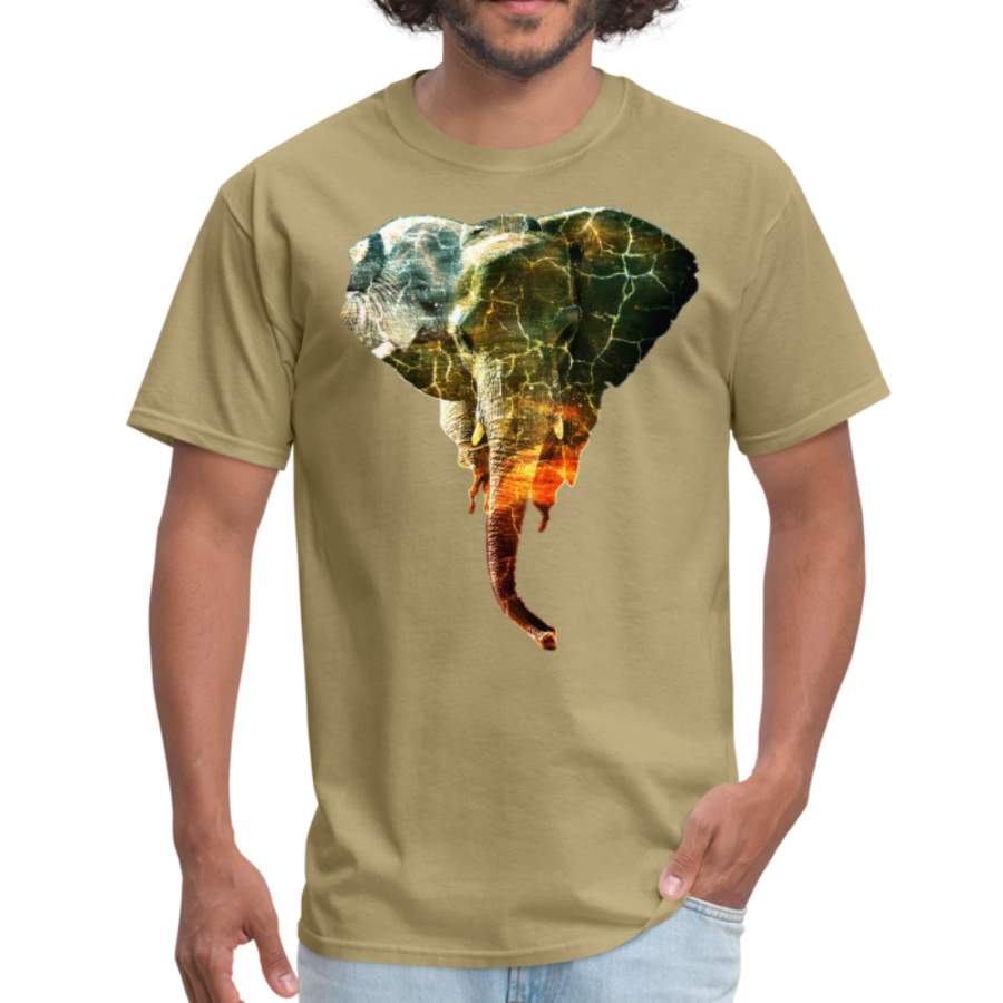 Elephant t-shirt - Animal Face T-Shirt