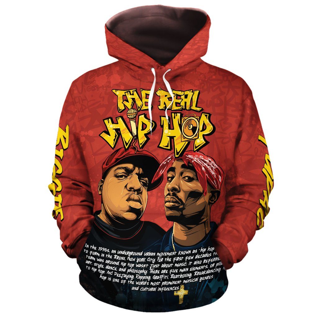 The Real Hip Hop All-Over Hoodie