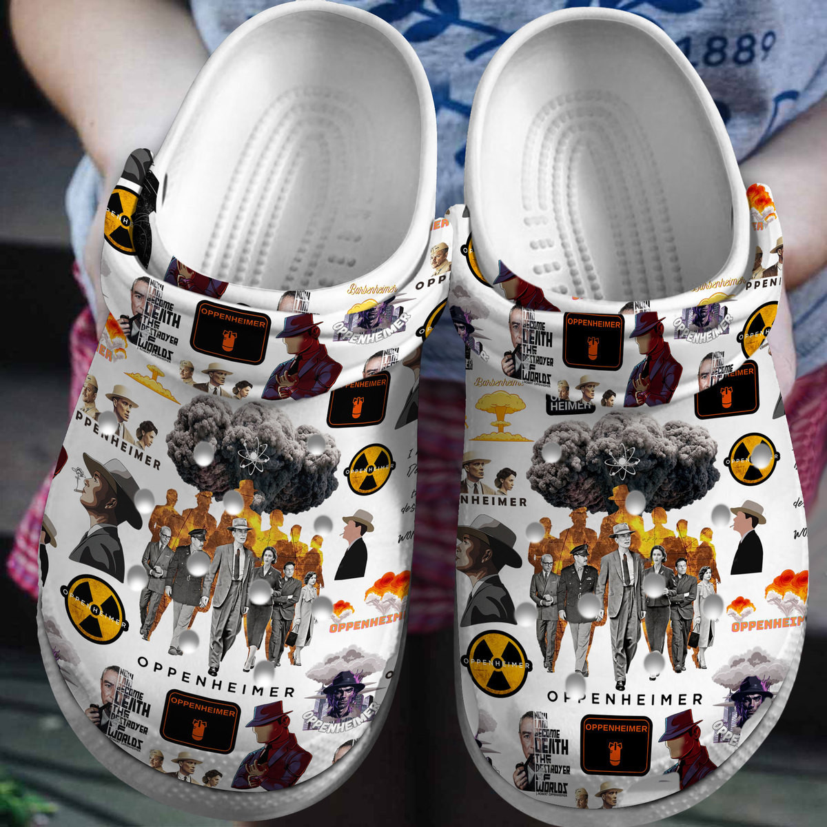 Oppenheimer Movie Crocss Clogs For Men Women And Kid Crs-Ophm-Hd-1707D4