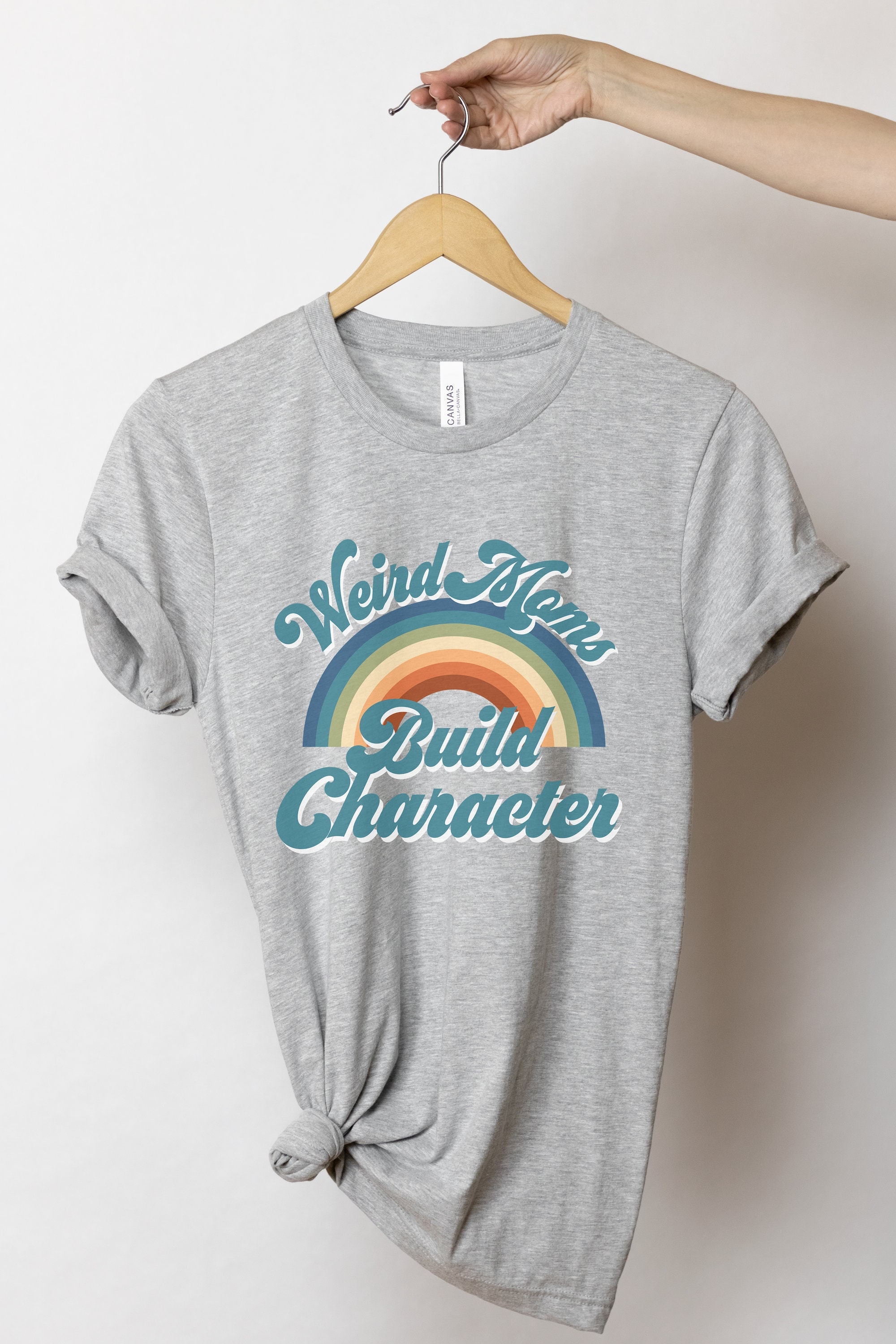 Weird Moms Build Character Graphic Tee