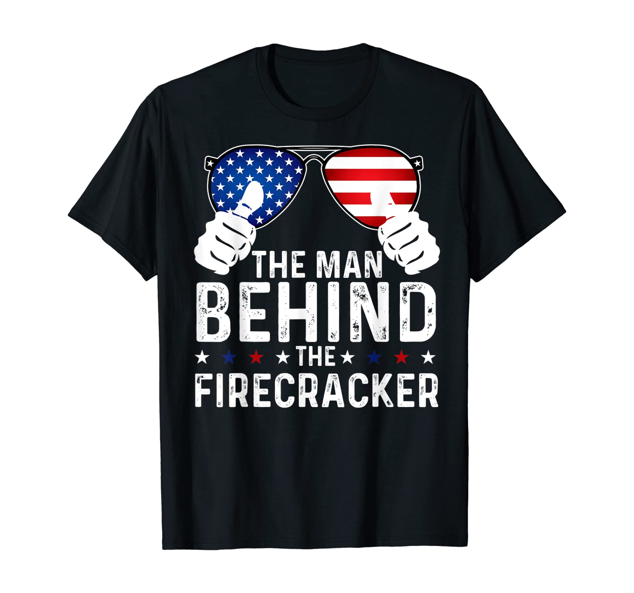 4th Of July Pregnancy Shirt The Man Behind The Firecracker T-Shirt