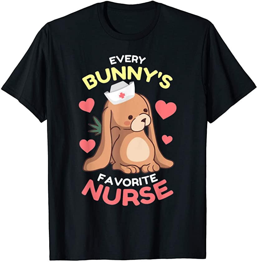 Bunny Easter nurse T-Shirt