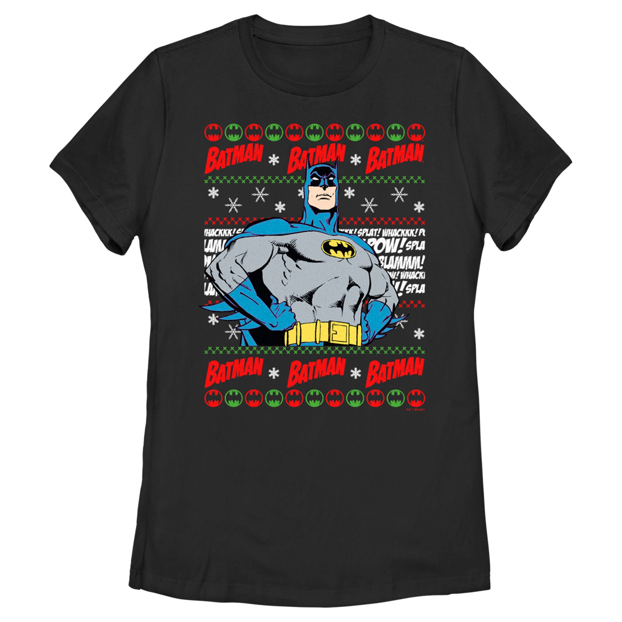 Women’S Batman Christmas Sweater T-Shirt