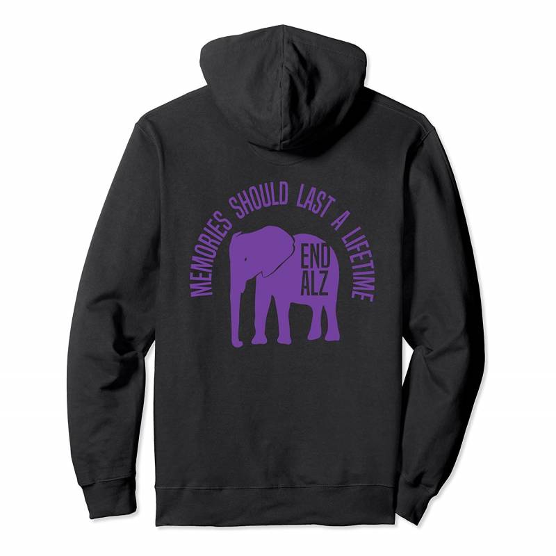 Memories should last a lifetime Hoodie Purple Elephant, T-Shirt, Sweatshirt, Tank Top, Racerback, Dolman