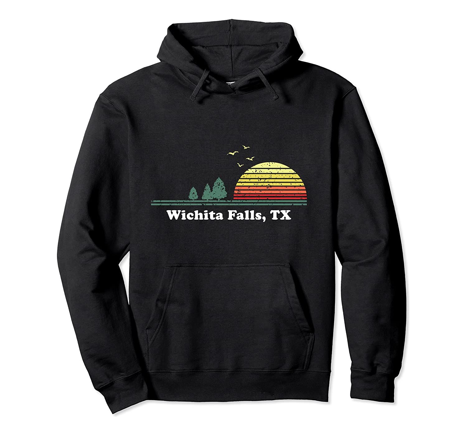 Vintage Wichita Falls, Texas Home Souvenir Native Themed Pullover Hoodie, T-Shirt, Sweatshirt, Tank Top, Racerback, Dolman