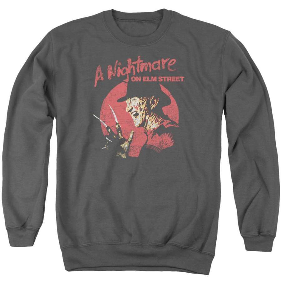 A Nightmare on Elm Street Freddy Circle Men’s Crewneck Sweatshirt