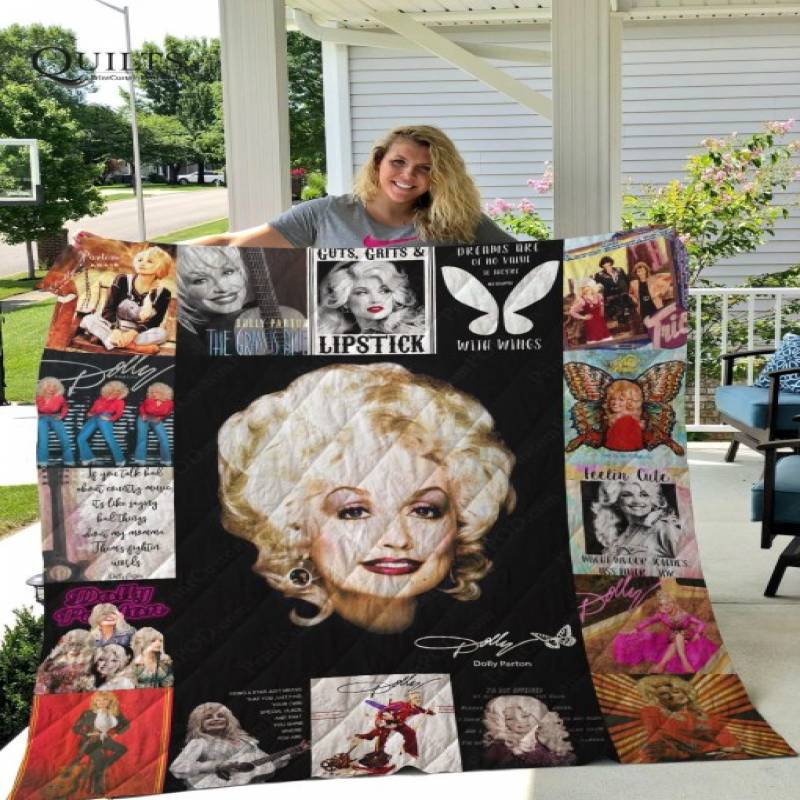 Dolly Parton Signature Quilt Blanket