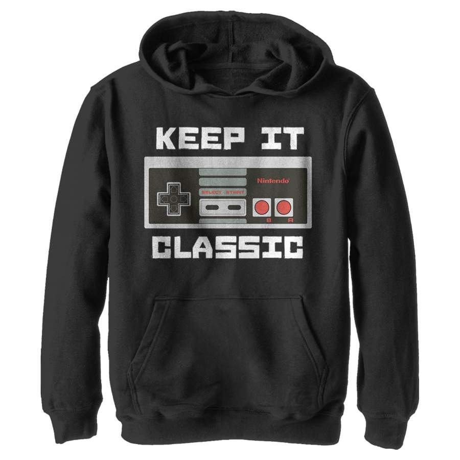 Nintendo Boy’s NES Classic Controller  Lightweight Hoodie