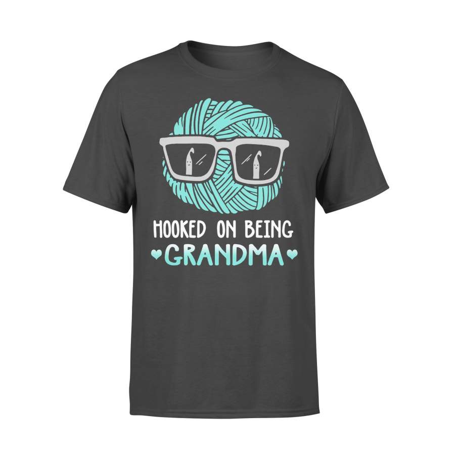 Hooked On Being Grandma T-shirt