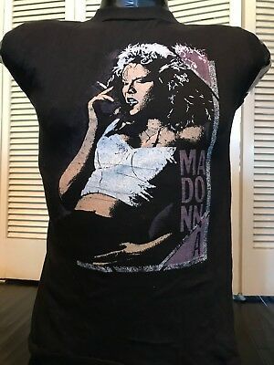 Vintage 1984 Madonna Virgin Tour Shirt   New Wave Pop Rock 3643