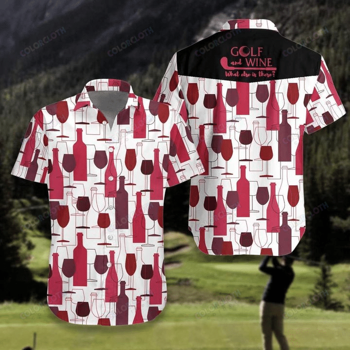 Golf And Wine Hawaii Shirt Ha60908