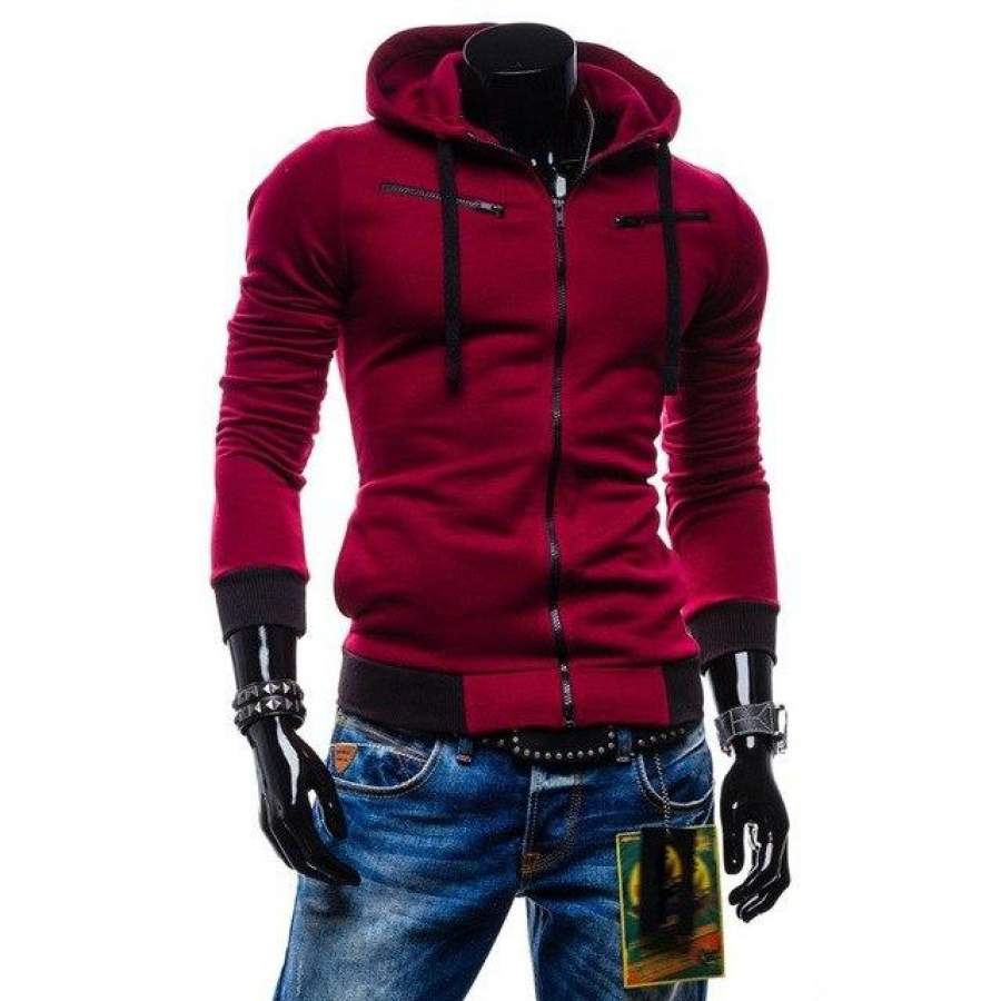 2018 Autumn Cardigan Men Hoodies Jacket Brand Clothing Fashion Hoodies Man Casual Slim Hoody Sweatshirt Sportswear Zipper Hoodie