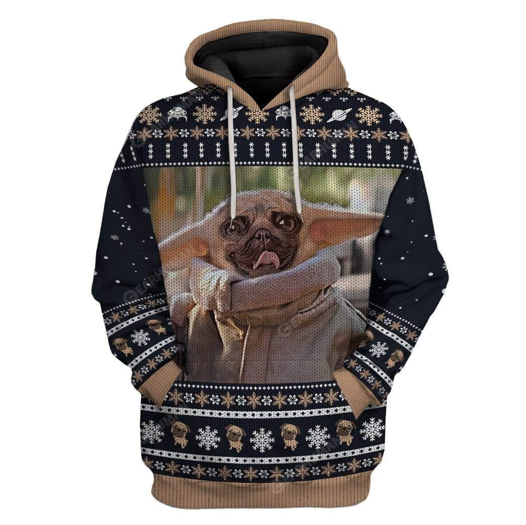 Gearhumans Ugly Christmas Baby Yopug Custom T-Shirts Hoodies Apparel