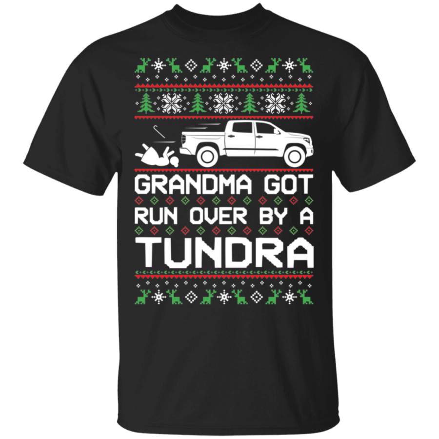 Toyota Tundra Ugly Christmas Grandma Got Run Over T-Shirt